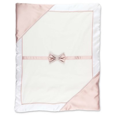 Modì white cotton chenille removable blanket